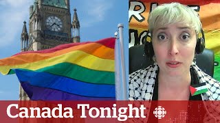 Queer activist responds to pushback after Capital Pride proPalestinian post  Canada Tonight [upl. by Yhtak]