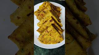 Moringa parathaशेवगा ShortsFoutubeshortsFoodbloogerEasyrecipeViral [upl. by Tanhya]