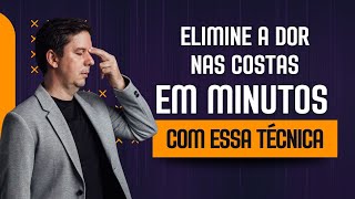 APRENDA A SOLUÇÃO RÁPIDA PARA DOR NAS COSTAS SEM REMÉDIOS [upl. by Lonergan]