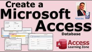 Create a Database in Microsoft Access for Beginners [upl. by Lebisor]