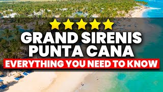 Grand Sirenis Punta Cana  All Inclusive Resort  Everything You NEED To Know [upl. by Htidirrem]