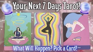 🌸 Week Ahead Tarot Reading What Will Happen These Next 7 Days 🔮 Pick a Card tarot pickacard [upl. by Eilahs]