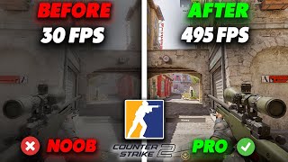 PRO Gamer Shares TOP CS2 Settings For MAXIMUM FPS On LOW END PC 📈 [upl. by Aitrop]