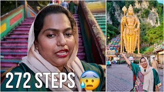 272 STEPS SUHANA കയറുമോ  😃🤣  Batu Caves KL Malaysia 🇲🇾😍  Mashura  Basheer Bashi [upl. by Llorrad561]