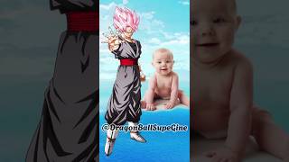 Dragon Ball Characters in Baby Mode👶 gokus anime dragonball gokui dragonballz songoku [upl. by Zahavi451]