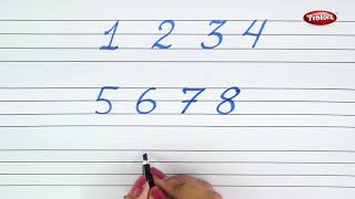 Calligraphy Basics  Writing Numbers in Calligraphy  Learn Calligraphy For Beginners [upl. by Dowski425]