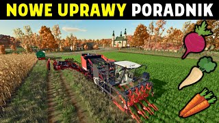 Marchew pasternak i buraki w Farming Simulator 22 🥕 PORADNIK 🥕 Jak uprawiać nowe warzywa w FS22 [upl. by Llerrot755]