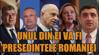 Candidatii care au cele mai mari sanse la functia de Presedinte al Romaniei [upl. by Sheffie]