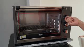 Forno Elétrico Oster 45L 110V Grafite 1600W OFOR454 [upl. by Bernadine254]