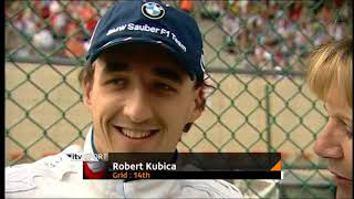 Kubica Grid Interview  Grand Prix Belgium F1 2007 [upl. by Riabuz417]