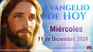 Evangelio de HOY Miércoles 11 de diciembre 2024 Mt 112830 [upl. by Stine]