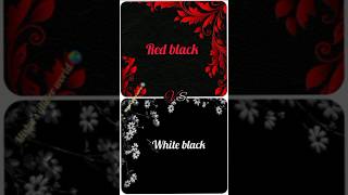 ♥️Red black vs white black 🖤 heels gown food subscribe ytshort mishus glitter world🌎 [upl. by Nylhsa]