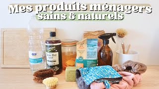 Mes produits dentretien 🌱 Economiques amp écologiques  Bases  accessoires [upl. by Fawcette]