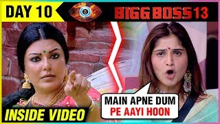 Koena Mitra amp Aarti Singh MAJOR FIGHT Over Nominations  Bigg Boss 13 Episode Update [upl. by Aikahs]