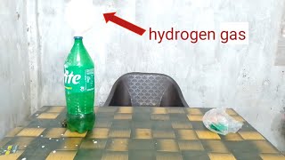 Make A Hydrogen Gas at Balloon experiment by Alpesh yaduvanshi youtube experiment [upl. by Dnomra659]