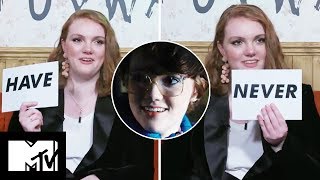 Stranger Things Star Barb Plays Never Have I Ever  MTV Movies [upl. by Jordana]