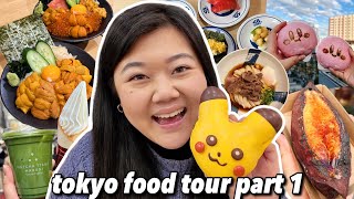 What to Eat in TOKYO Japan Food Tour Part 1 2024 [upl. by Haskel]