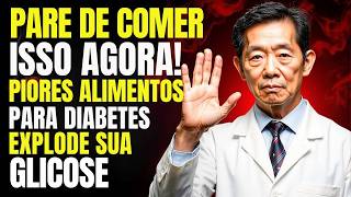 Os 10 Piores Alimentos para Diabéticos Pare de Comer Isso JÁ [upl. by Lainey209]