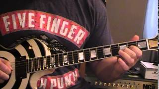 Balls to the Wall guitar lesson Accept [upl. by Delahk]