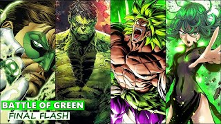 BROLY VS WORLD BREAKER HULK VS GREEN LANTERN amp More  Battle Of Green  Explained In Hindi [upl. by Schroeder]