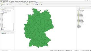 Postleitzahlen in QGIS zusammenfassen [upl. by Gellman]