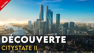 CITY BUILDER AVEC UNE DIMENSION ECONOMIQUE ET POLITIQUE  Citystate II Gameplay FR [upl. by Pratte449]