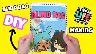 how to make a toca boca blind bag roblox blind bag diy homemade squishy blind bag envelope [upl. by Robinet]