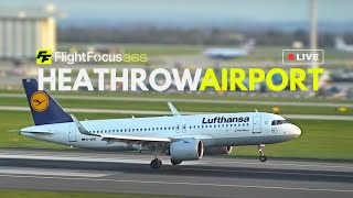 Heathrow Airport Live  Friday 22nd March 2024 [upl. by Cornell421]