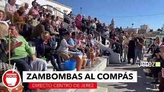 ZAMBOMBAS AL COMPÁS Primer encuentro de Zambombas en Jerez directo live stream ZambombaJerez … [upl. by Haya356]