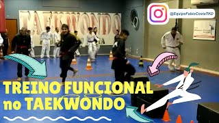 TREINO FUNCIONAL no TAEKWONDO para iniciantes [upl. by Joyan382]