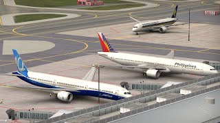 Event Arrivals and Departures at Prague Airport  World of Airports  Gameplay [upl. by Clim]