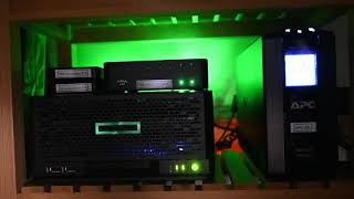 ⁴ᴷ₃₀ᵖ  HPE Microserver Gen10 Plus  Driving noise at Night [upl. by Appolonia]