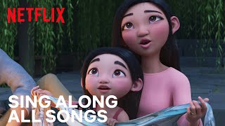 Sing Along to All Songs in Over the Moon 🌜 Netflix Jr [upl. by Ayikaz]