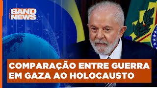 Governo de Israel Lula é uma quotPersona non grataquot  BandNews TV [upl. by Panter652]