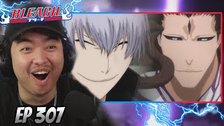 GIN BETRAYS AIZEN  AIZEN TURNS INTO A BUTTERFLY  Bleach Episode 307 Reaction [upl. by Girardo562]