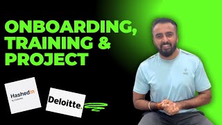 ONBOARDING TRAINING amp PROJECT ALLOCATION FLOW  Hashed IN by Deloitte Deloitte [upl. by Marfe58]