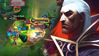 Wild Rift Swain Support Gameplay in Season 14 Build amp Runes [upl. by Aeuhsoj]