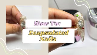 How To Encapsulate Nail  Using Only Gel Polish [upl. by Notgnirrab]