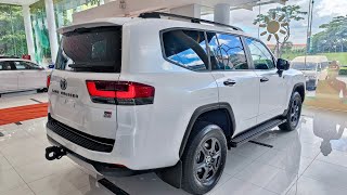 NEW 2023 Toyota Land Cruiser GR Sport  White Color [upl. by Ajiat]