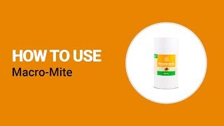 How to use MacroMite from Koppert [upl. by Caughey838]