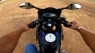 2024 Bajaj Pulsar 220F Latest Model  New Digital Dash  Ride Review [upl. by Lzeil]