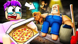 Can We Escape ROBLOX LAST ORDER EVIL PIZZA MAN ATTACKED US [upl. by Jannelle]