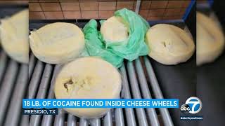 Cocaine cheese Smugglers try new trick to get drugs past the border [upl. by Dalt786]