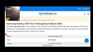 Samsung Galaxy A35 Review  Best Phone Under Budget 2024 [upl. by Slack582]