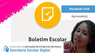 Como ver seu boletim escolar 20202021  100 real [upl. by Ahsyen]