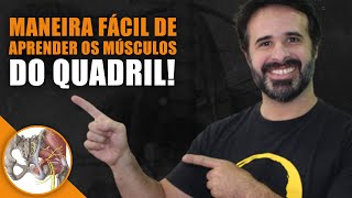 MACETE INCRÍVEL PARA APRENDER ORIGEM E INSERÇÃO DOS MÚSCULOS DO QUADRIL [upl. by Engelbert]