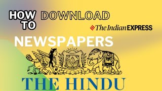 The Hindu Newspaper Download pdf Telegram channel 100 Free [upl. by Fabiano502]