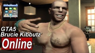 Grand Theft Auto 5 Online  Brucie Kibbutz [upl. by Annaigroeg607]