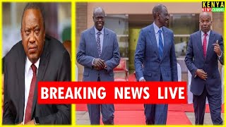 LIVE  Uhuru Gachagua Ruto amp Kindiki meet at Embu Catholic Bishop Ordination [upl. by Solis]