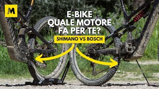 Confronto tra motori ebike Shimano EP8 e Bosch Gen 4 Performance CX Quale scegliere [upl. by Ybrik157]